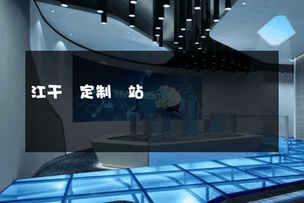 江干區定制網站開發